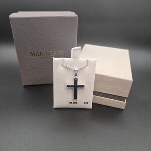 Marathon Cross Necklace